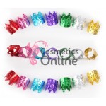 Inele din metal pentru codite afro RNG22BB Auriu, Set 10 bucati Inele din metal pentru codite afro RNG22BB Auriu, Set 10 bucati